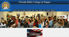 Desktop Screenshot of floridabiblecollege.us